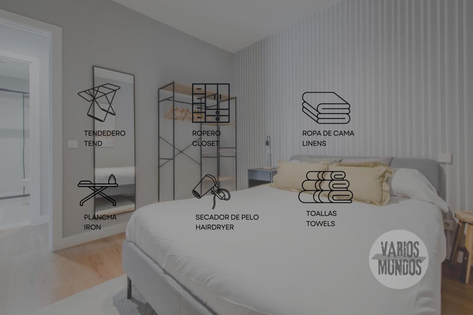 Modern Apt & Cool Interior Design A 20 Metros Del Retiro E1 Madrid Exterior foto